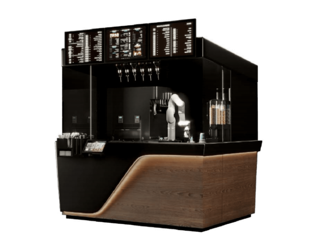 CafeXbot and VLT (Robotic Barista Systems)