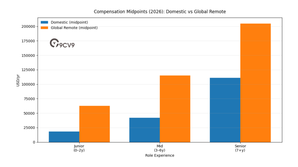 Compensation Midpoints (2026): Domestic Vs Global Remote