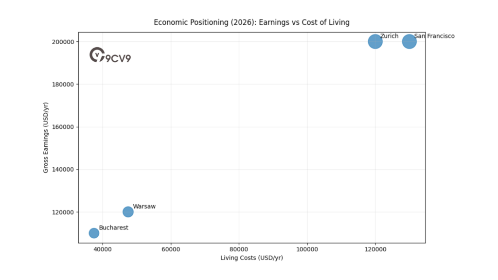 Economic Positioning (2026): Earnings Vs Cost Of Living