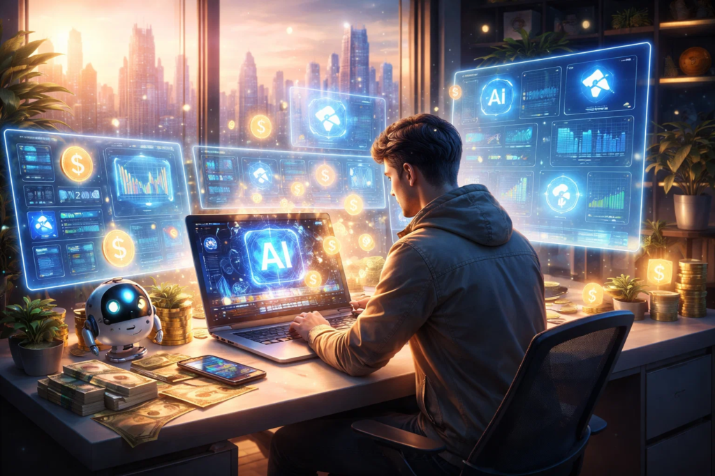 Top 10 AI Tools For Earning Money in 2026