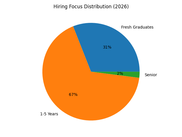 Hiring Focus Distribution in Vietnam (2026)
