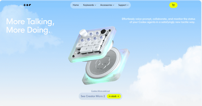Codex Micro: What It Is and How It Works. Image Source: Work Louder