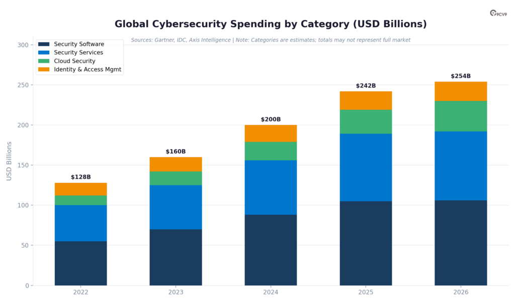Cybersecurity Software Spending