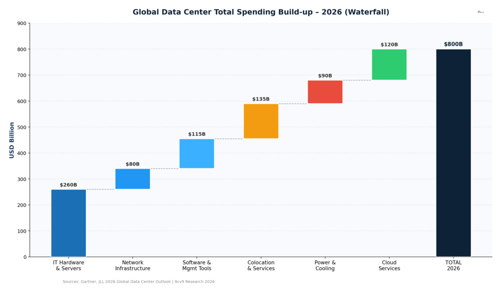Data Center Total Spending Build Up