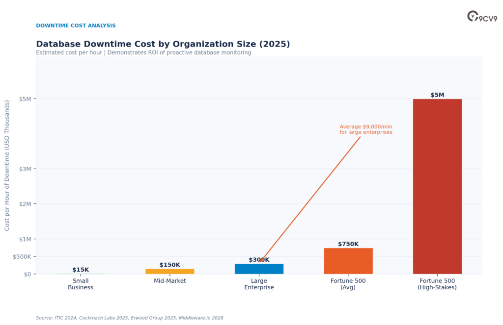 Database Monitoring Software Downtime Cost