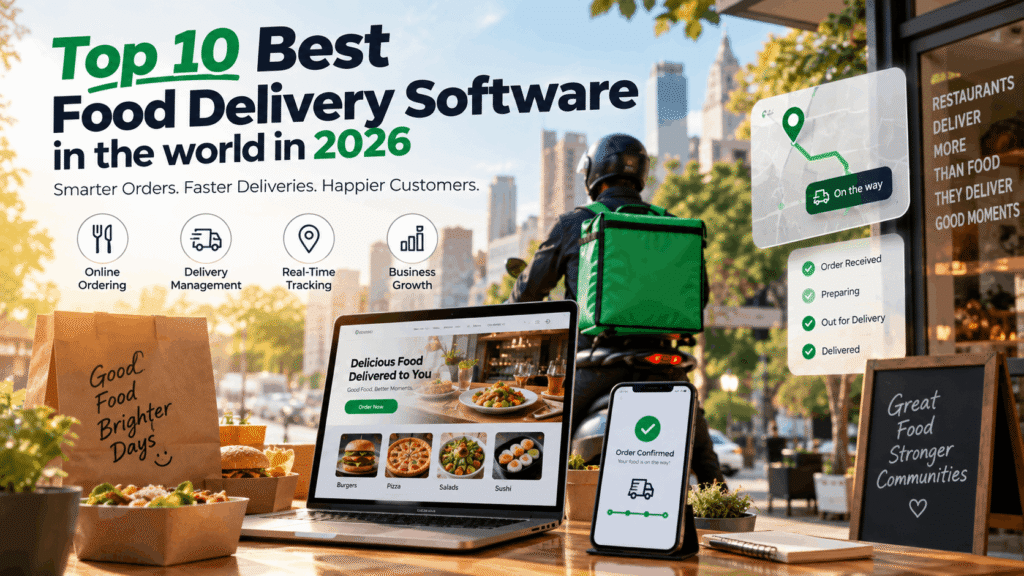 Top 10 Best Food Delivery Software To Use in 2026