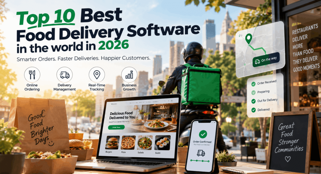 Top 10 Best Food Delivery Software To Use in 2026
