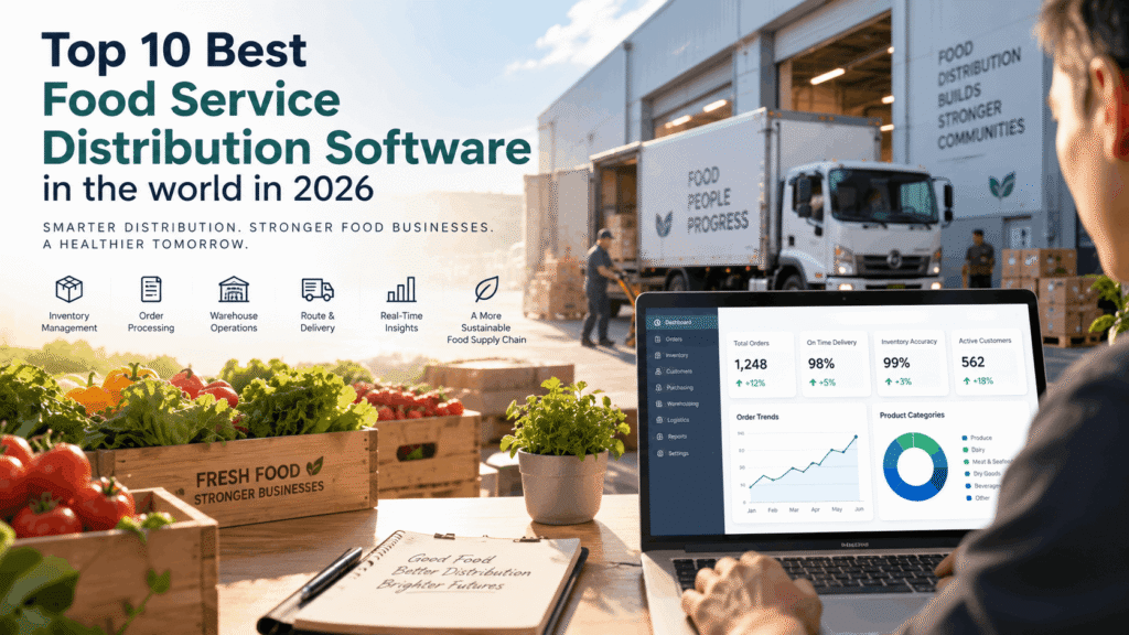 Top 10 Food Service Distribution Software To Try in 2026
