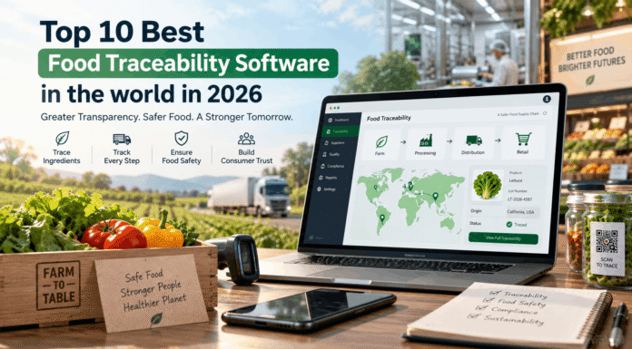 Top 10 Best Food Traceability Software in 2026 Top 10 Best Food Traceability Software in 2026