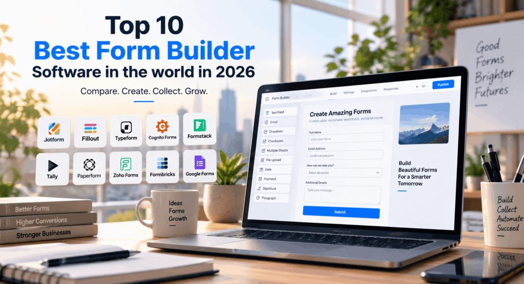Top 10 Best Form Builder Software To Try in 2026