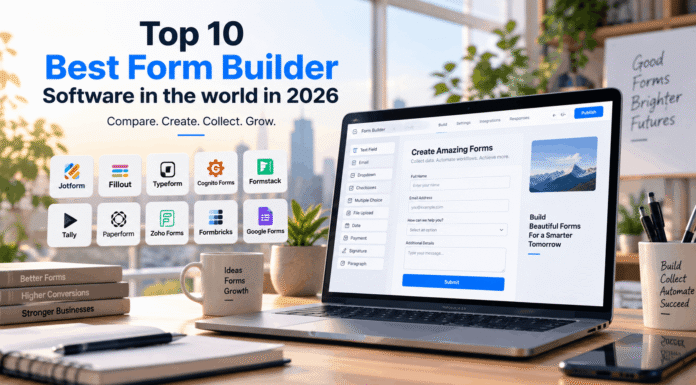 Top 10 Best Form Builder Software To Try in 2026 Top 10 Best Form Builder Software To Try in 2026