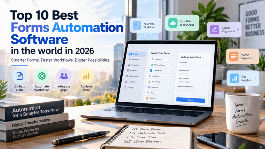 Top 10 Best Forms Automation Software To Know in 2026
