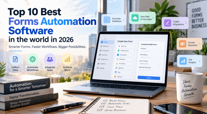 Top 10 Best Forms Automation Software To Know in 2026 Top 10 Best Forms Automation Software To Know in 2026