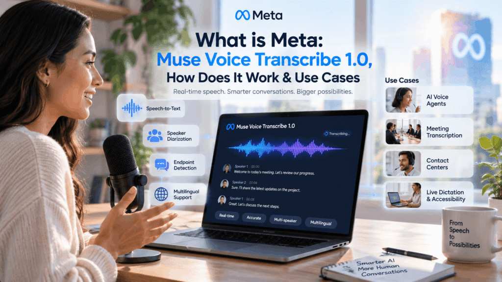 What is Meta: Muse Voice Transcribe 1.0, How Does It Work & Use Cases