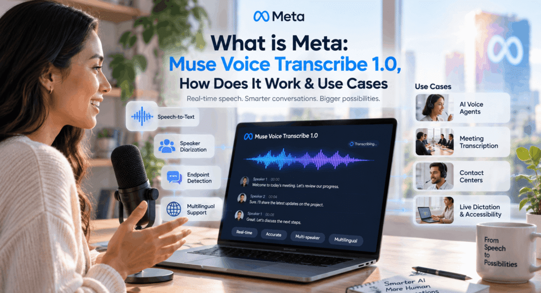 What is Meta: Muse Voice Transcribe 1.0, How Does It Work & Use Cases