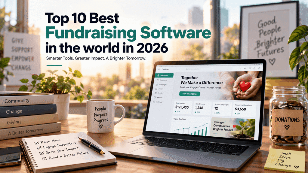 Top 10 Best Fundraising Software To Use in 2026