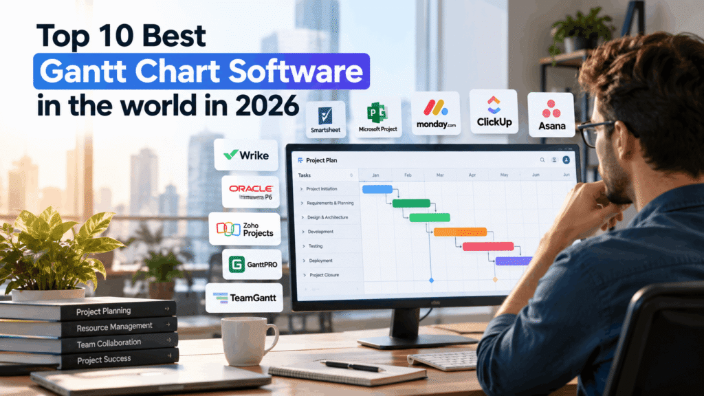 Top 10 Best Gantt Chart Software To Know in 2026