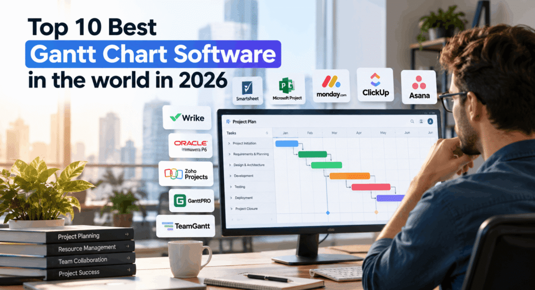 Top 10 Best Gantt Chart Software To Know in 2026