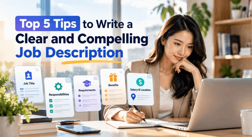 Top 5 Tips to Write a Clear and Compelling Job Description