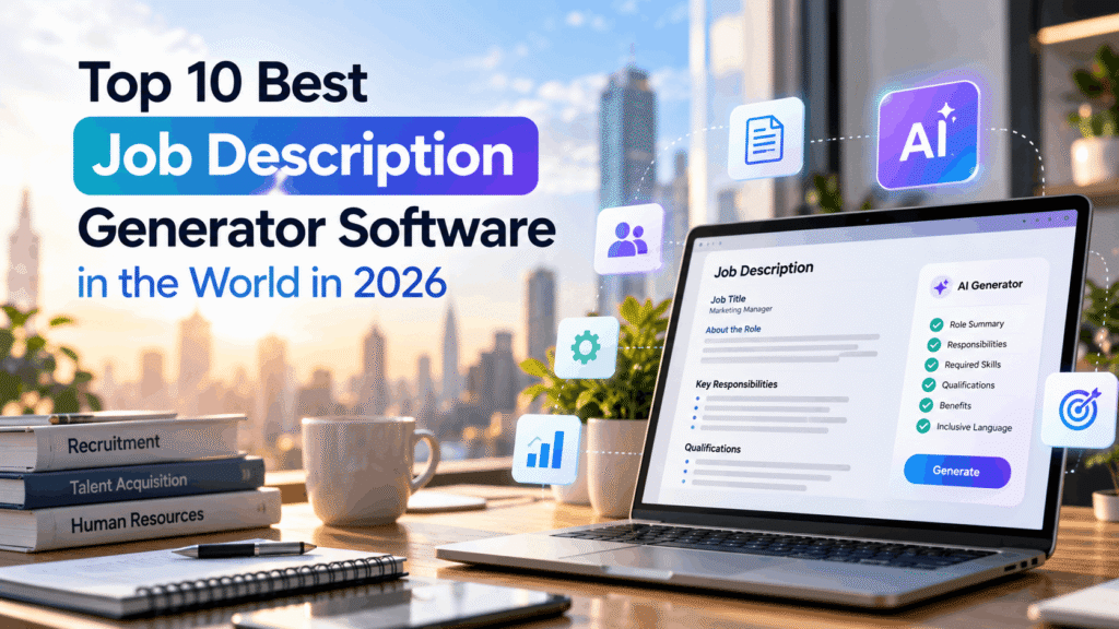 Top 10 Best Job Description Generator Software To Use in 2026