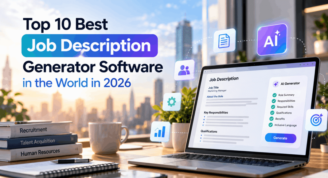 Top 10 Best Job Description Generator Software To Use in 2026