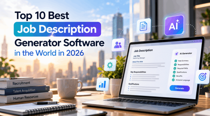 Top 10 Best Job Description Generator Software To Use in 2026 Top 10 Best Job Description Generator Software To Use in 2026
