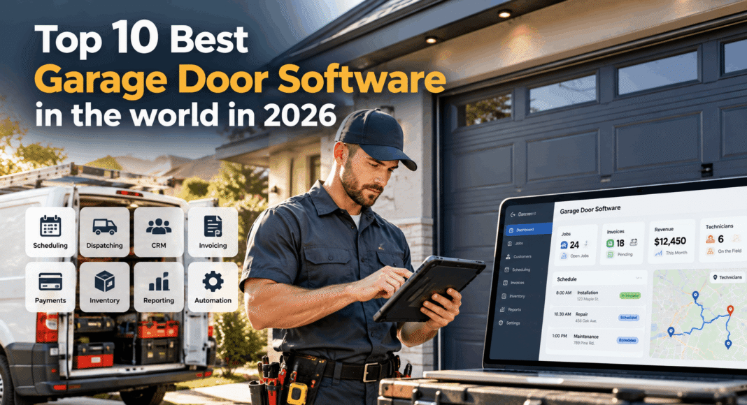 Top 10 Best Garage Door Software To Know in 2026