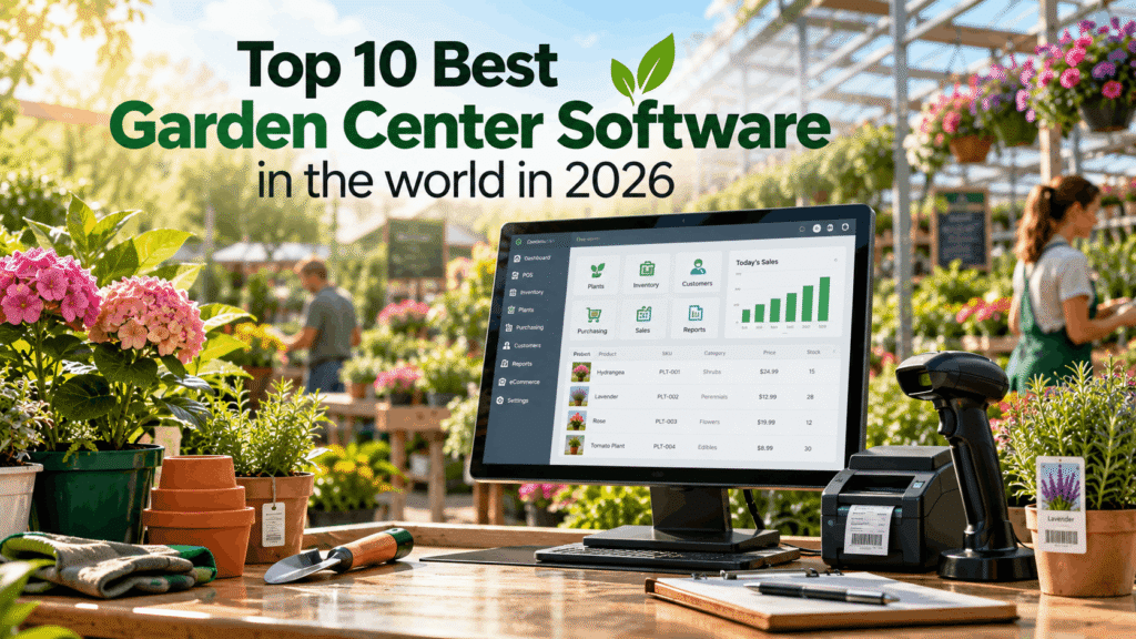 Top 10 Best Garden Center Software To Try in 2026