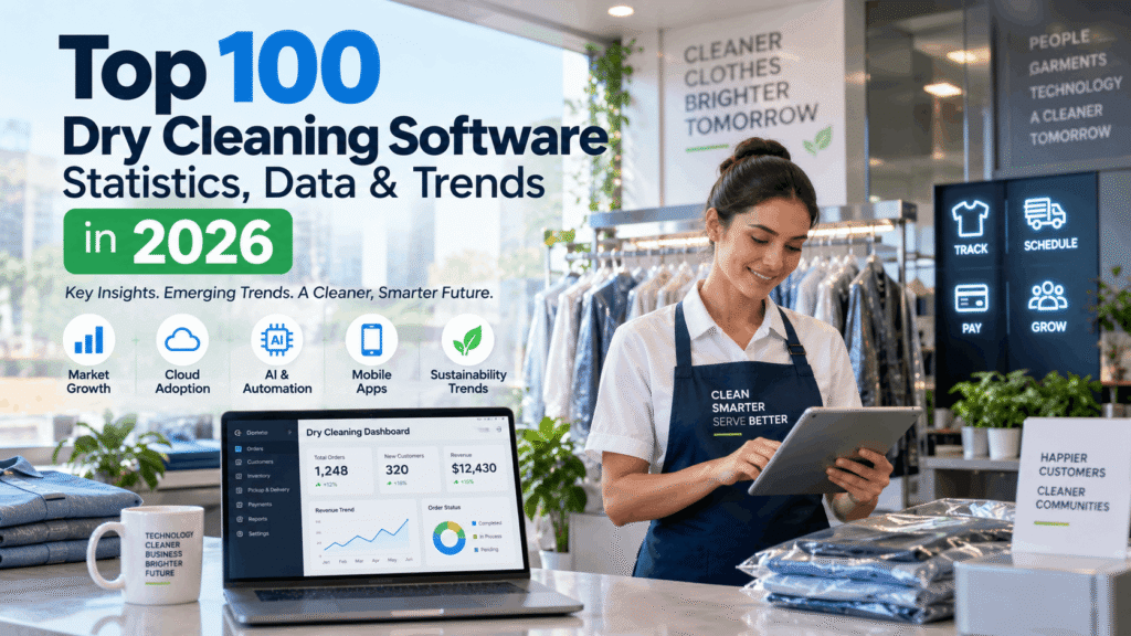 Top 100 Dry Cleaning Software Statistics, Data & Trends in 2026