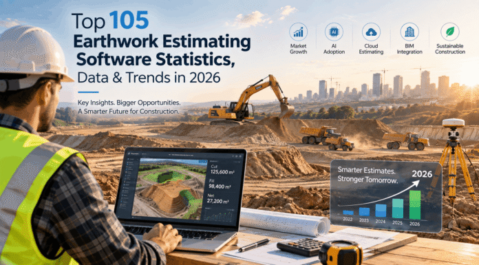 Top 105 Earthwork Estimating Software Statistics, Data & Trends in 2026 Top 105 Earthwork Estimating Software Statistics, Data & Trends in 2026