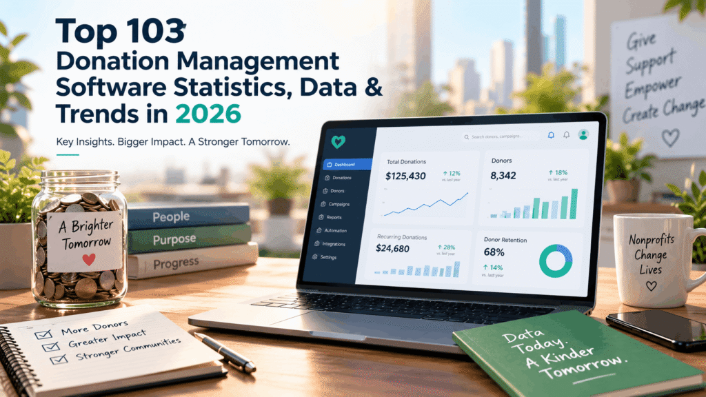 Top 103 Donation Management Software Statistics, Data & Trends in 2026