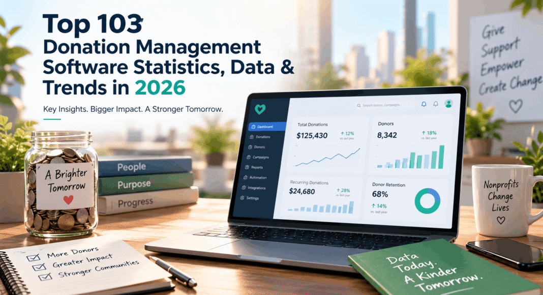 Top 103 Donation Management Software Statistics, Data & Trends in 2026