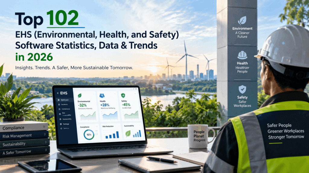 Top 102 EHS (Environmental, Health, and Safety) Software Statistics, Data & Trends in 2026