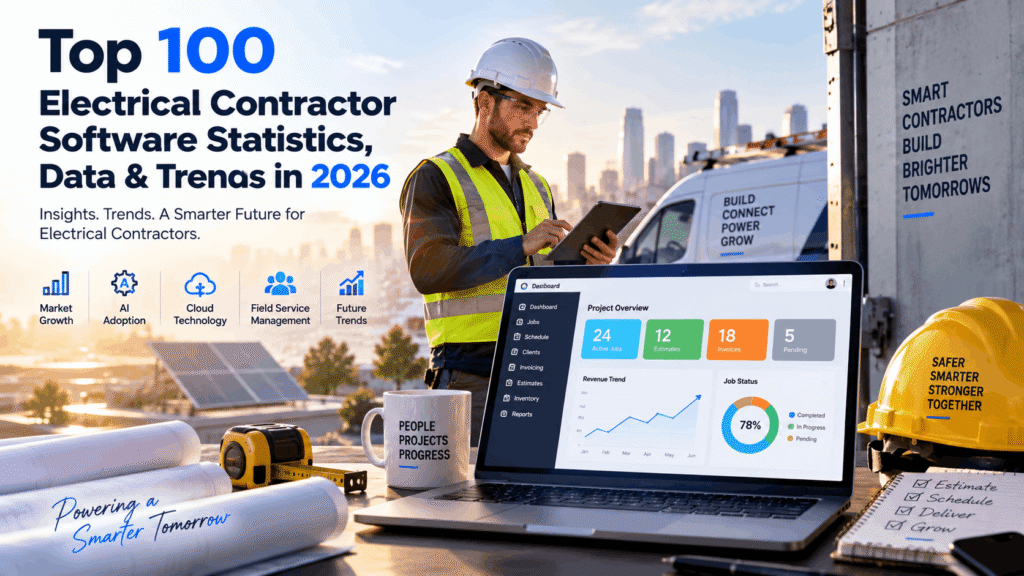 Top 100 Electrical Contractor Software Statistics, Data & Trends in 2026
