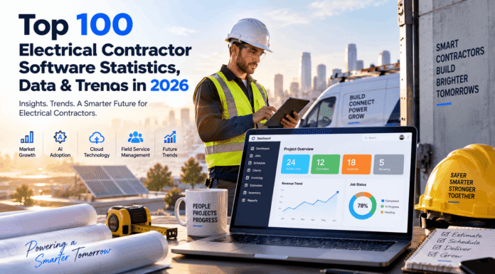 Top 100 Electrical Contractor Software Statistics, Data & Trends in 2026 Top 100 Electrical Contractor Software Statistics, Data & Trends in 2026