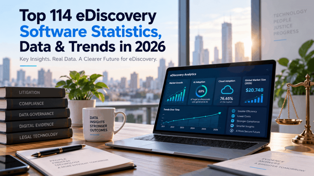 Top 114 eDiscovery Software Statistics, Data & Trends in 2026