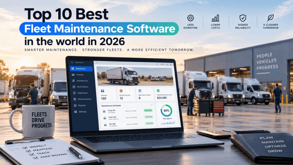 Top 10 Best Fleet Maintenance Software To Try in 2026