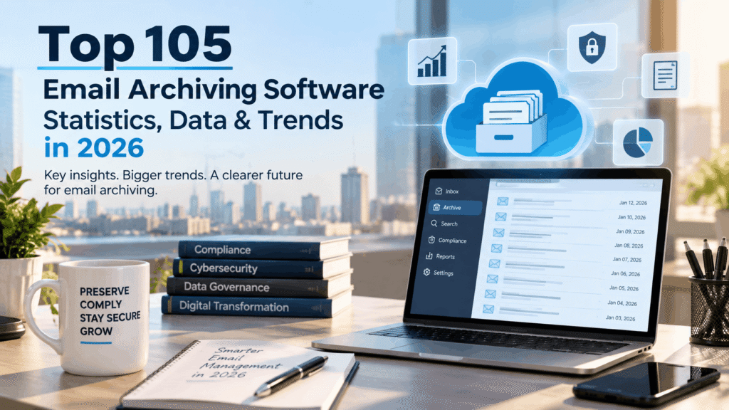 Top 105 Email Archiving Software Statistics, Data & Trends in 2026