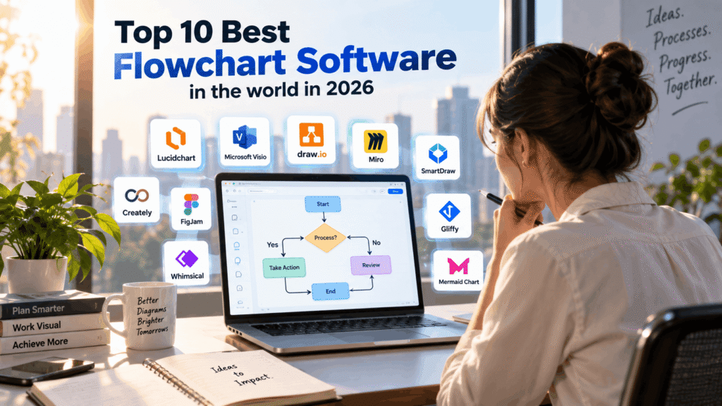 Top 10 Best Flowchart Software To Use in 2026