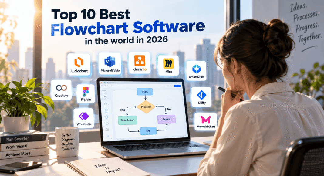 Top 10 Best Flowchart Software To Use in 2026