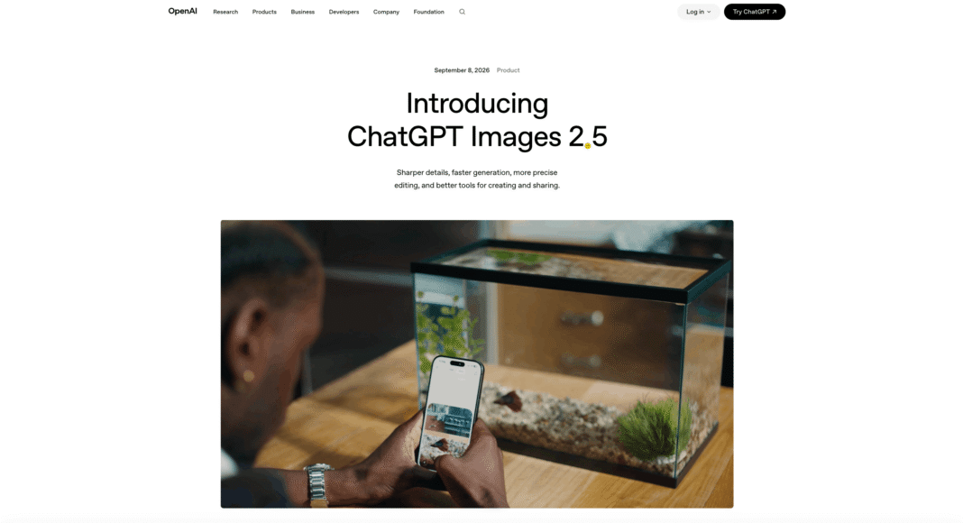 What is ChatGPT Images 2.5, How Does It Work & Use Cases