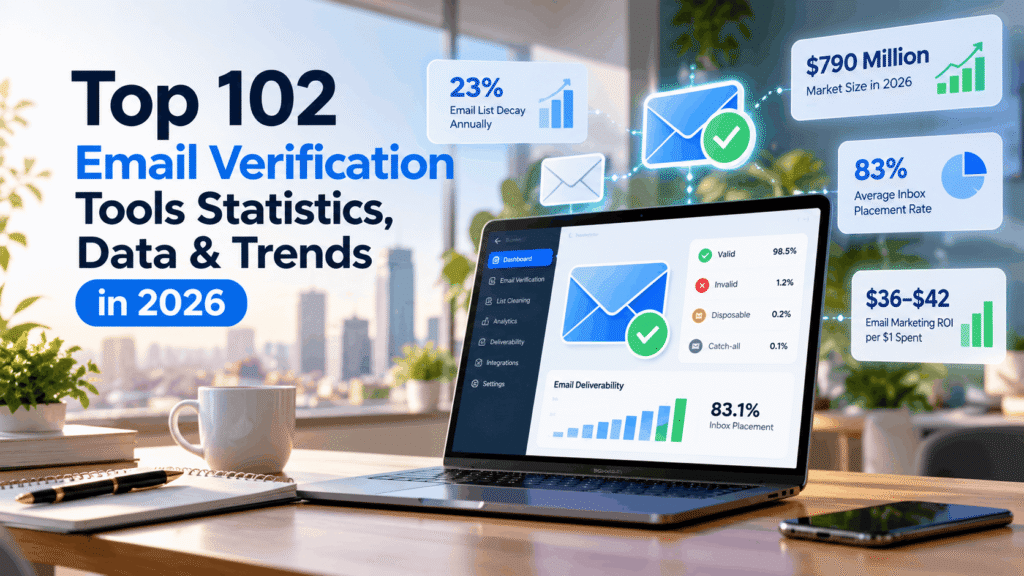 Top 102 Email Verification Tools Statistics, Data & Trends in 2026