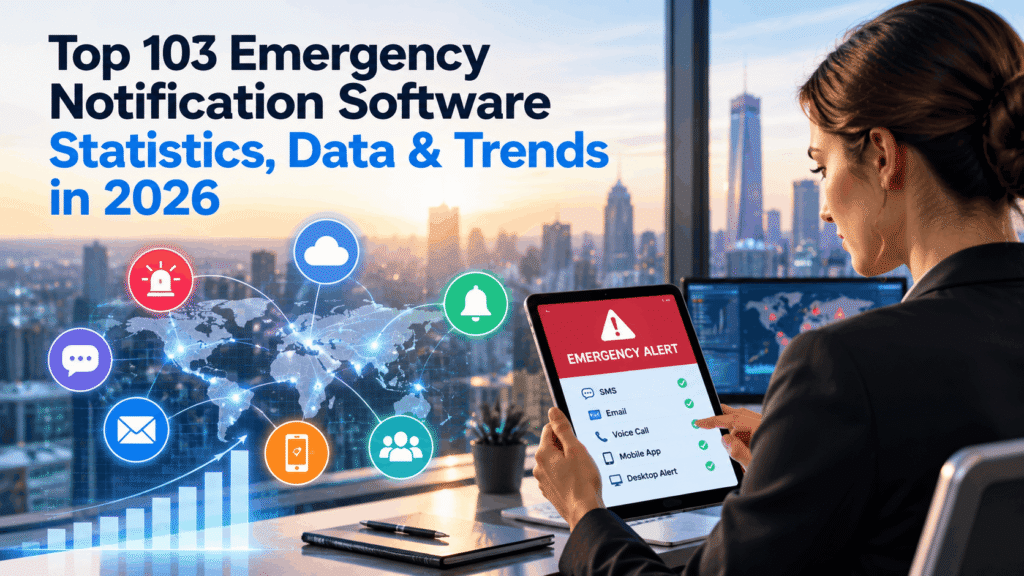 Top 103 Emergency Notification Software Statistics, Data & Trends in 2026
