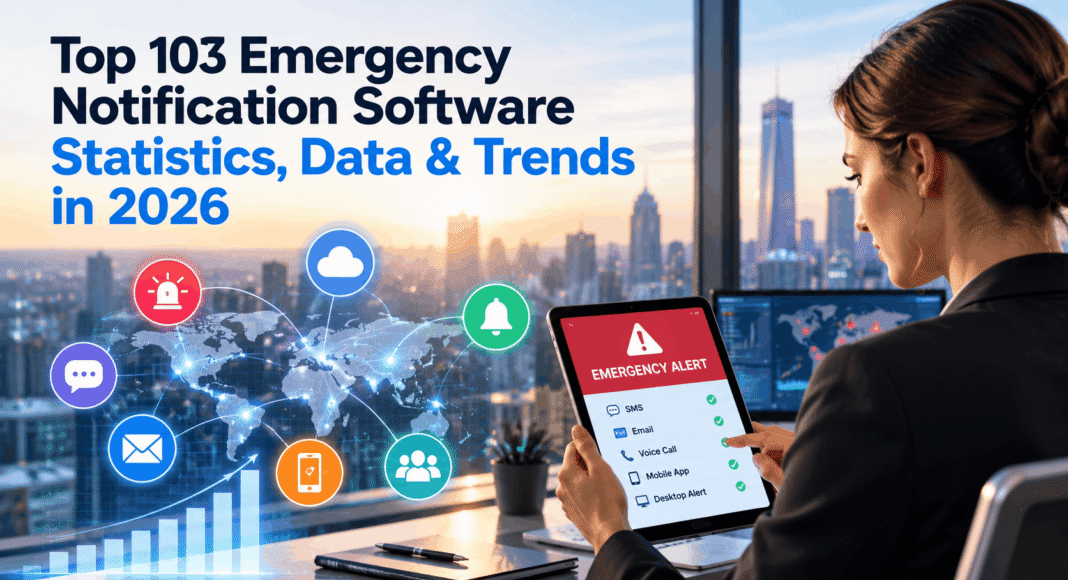 Top 103 Emergency Notification Software Statistics, Data & Trends in 2026