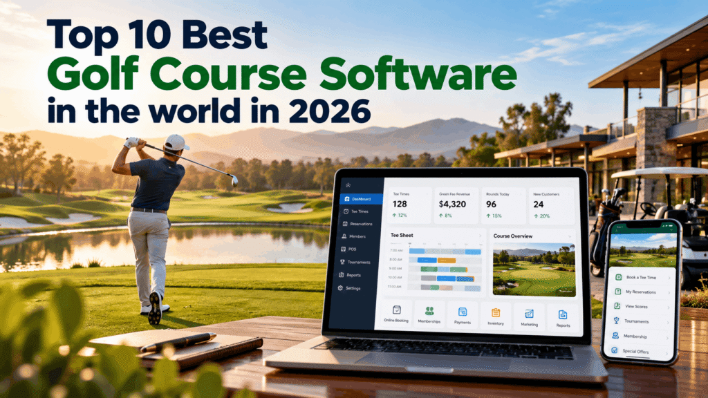 Top 10 Best Golf Course Software To Use in 2026