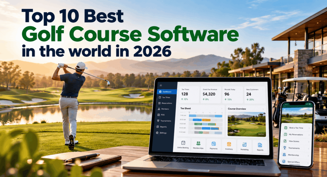 Top 10 Best Golf Course Software To Use in 2026