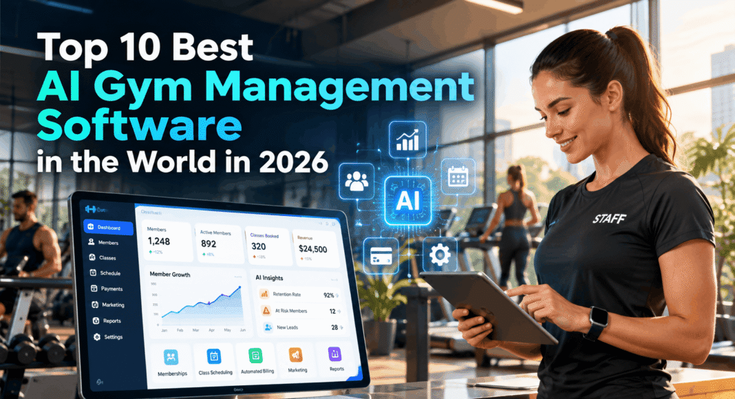 Top 10 Best AI Gym Management Software To Know in 2026