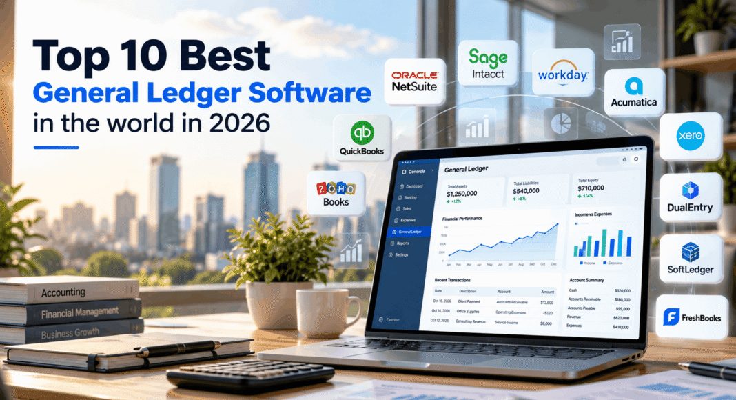 Top 10 Best General Ledger Software To Know in 2026