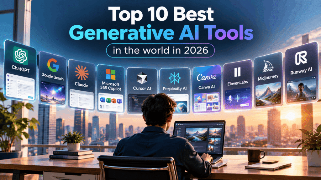 Top 10 Best Generative AI Tools To Know in 2026