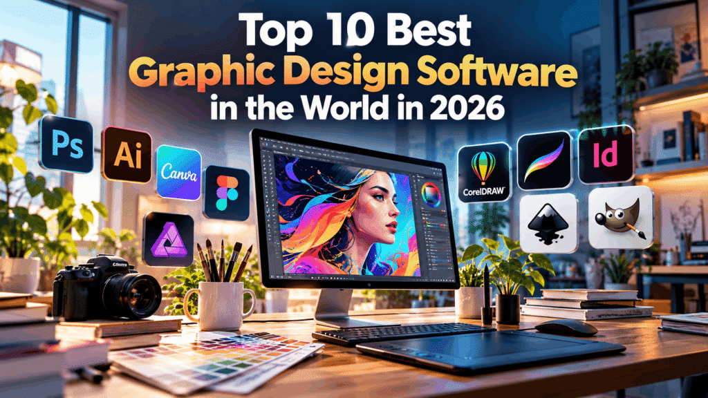 Top 10 Best Graphic Design Software To Try in 2026